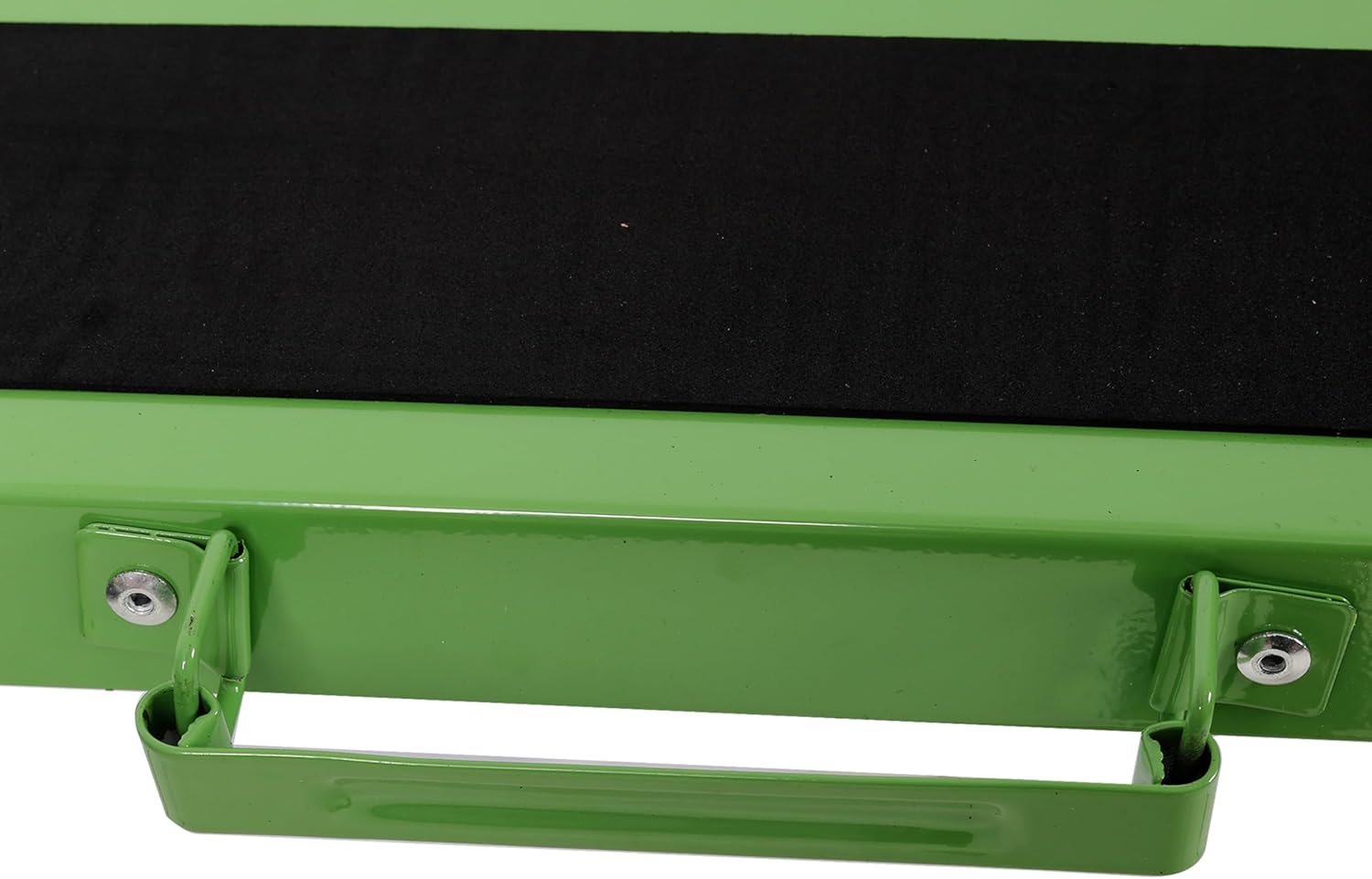 Saw Horses 2 Pack, Folding Sawhorse Heavy Duty Steel Sawhorse Portable Sawhorse Workbench with Fast Open Legs and Convenient Handle for Garage, Workshop, Fully Assembled (Green)