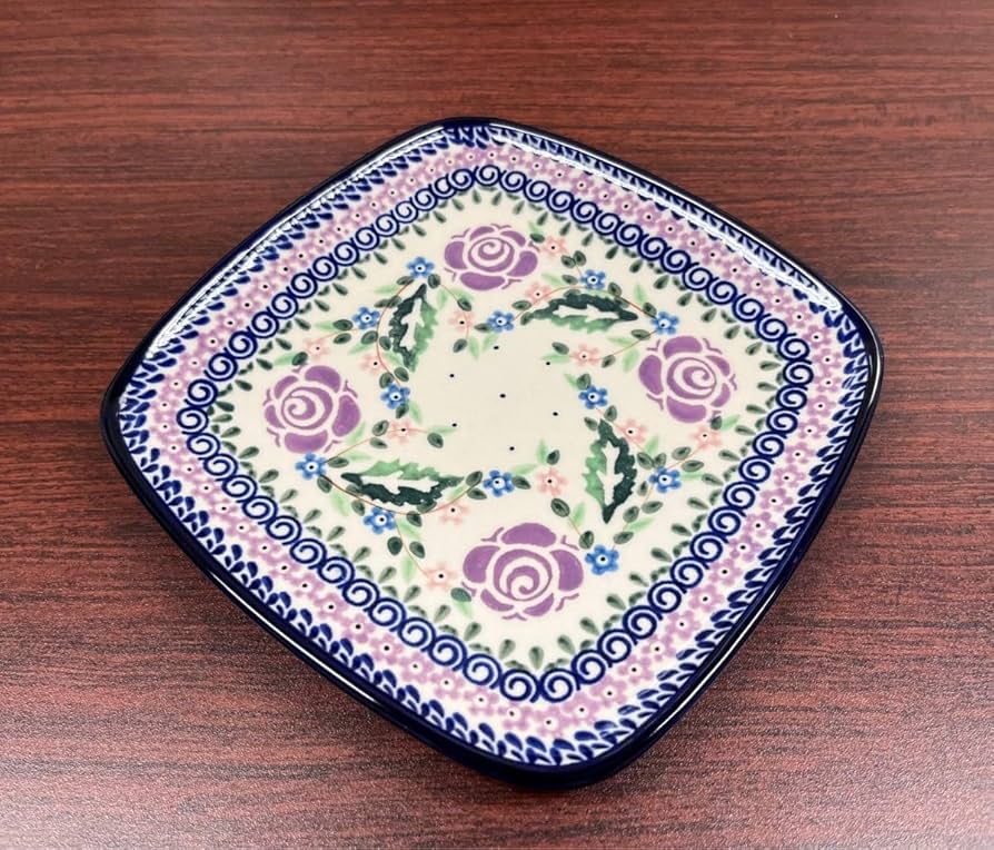 ポーランド食器ポーリッシュポタリーミレナプレートボウルセット