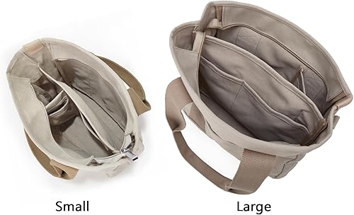 Miniatura 9 de Bolso de mano pequeño con cremallera para mujer, bolso cruzado de lona, bolso de hombro, bolso de mano, bolso de mensajero 2023