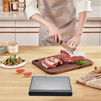Double-Sided Diamond Sharpening Stone 400/1000 Grit Whetstone with Non-Slip Base Dust Cover Diamond Sharpening Stones for Knives Scissors Axes Chisel Sharpener Durable Sharpening Stone