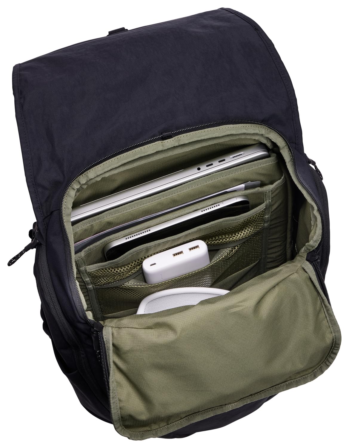Thule Plecak Paramount 27 l, plecak dla osób dojeżdżających do pracy, wyściełana kieszeń pasuje do laptopów o przekątnej 16 cali, kolor czarny
