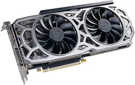 EVGA GeForce GTX 1080 Ti Gaming 11GB GDDR5X iCX Technology - 9 Thermal Sensors & RGB LED G/P/M Graphic Cards (11G-P4-6591-KR)