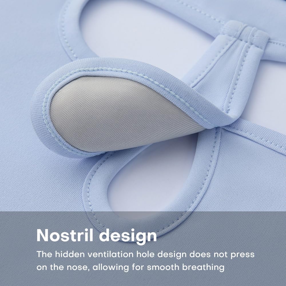 Neck Gaiter Face Mask Sun Protection Balaclava Bandanas Full Face Scarf Covering UPF50+ Sunscreen Mask With Ear Loops - Image 9