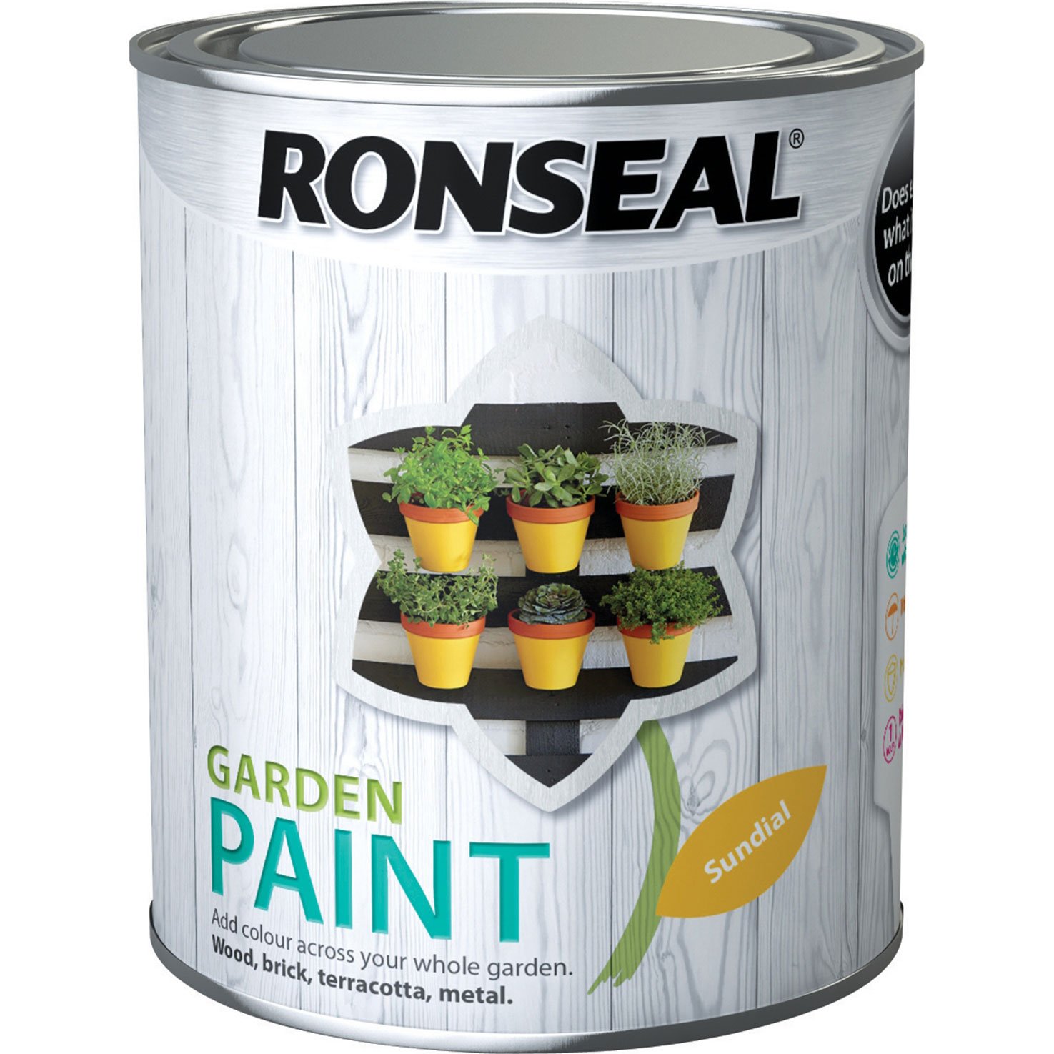 Ronseal General Purpose Garden Paint Sundial 250Ml