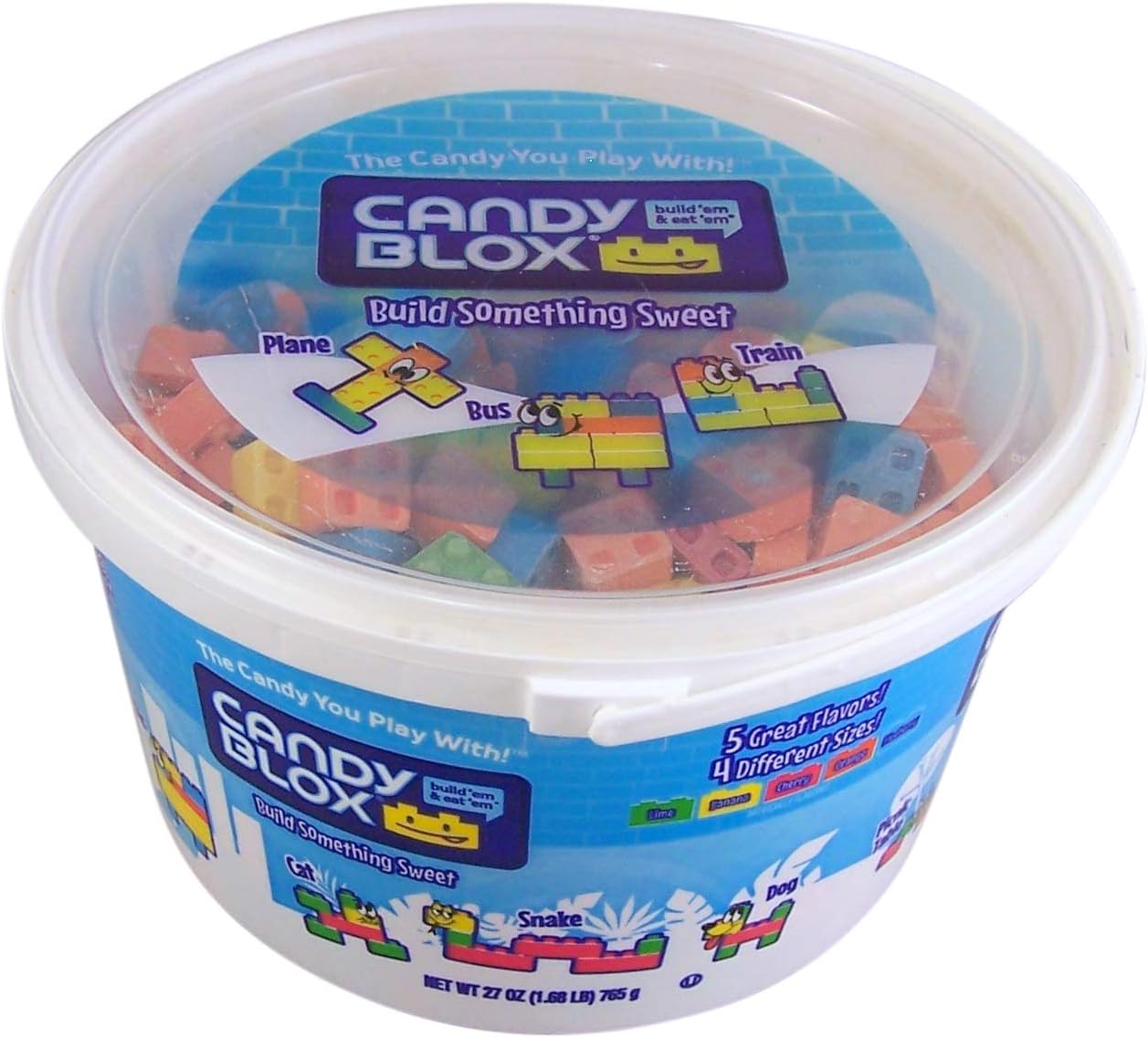 Candy Blox Holiday Tub - 27 Ounce Tub