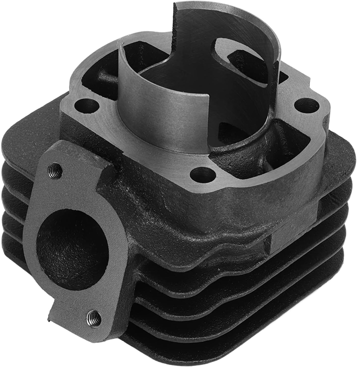 Top End Rebuild Set 11Pcs Cylinder Piston Kit 47mm Bore Aluminium Alloy for Jog 2 Stroke 1E40QMB Engine