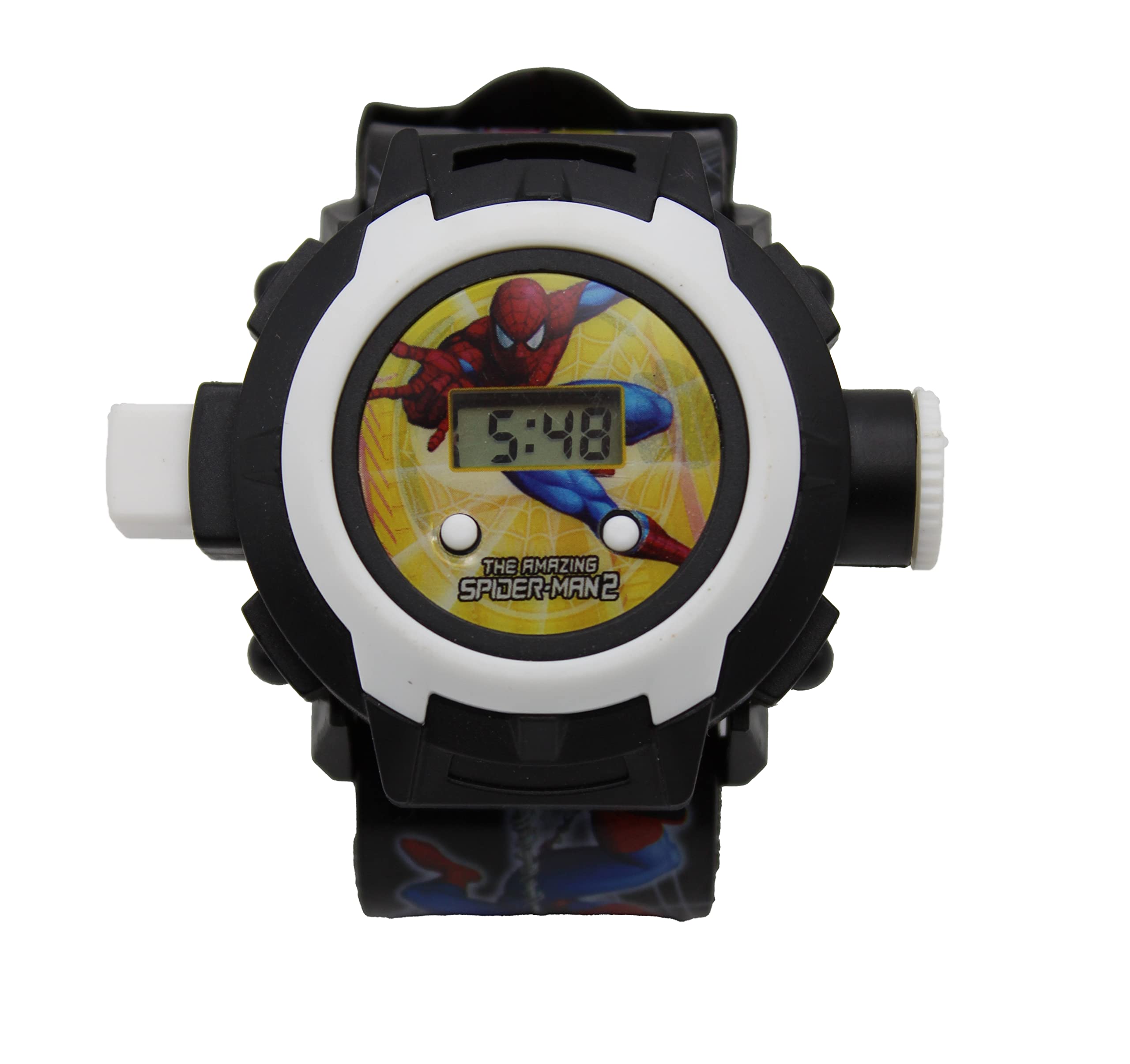 KASBA Digital 24 Images Spiderman Projector Watch (Unisex, Assorted Design) Black (B09X2X93CS) Amazon Price History, Amazon Price Tracker
