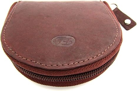 Porte-monnaie Plateau Cuir Véritable - TheGloveHut - Homme - Fabriqué En Inde