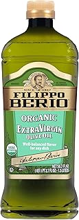 Filippo Berio Organic, Cold Pressed Extra Virgin Olive Oil, 50.7 Ounce r...