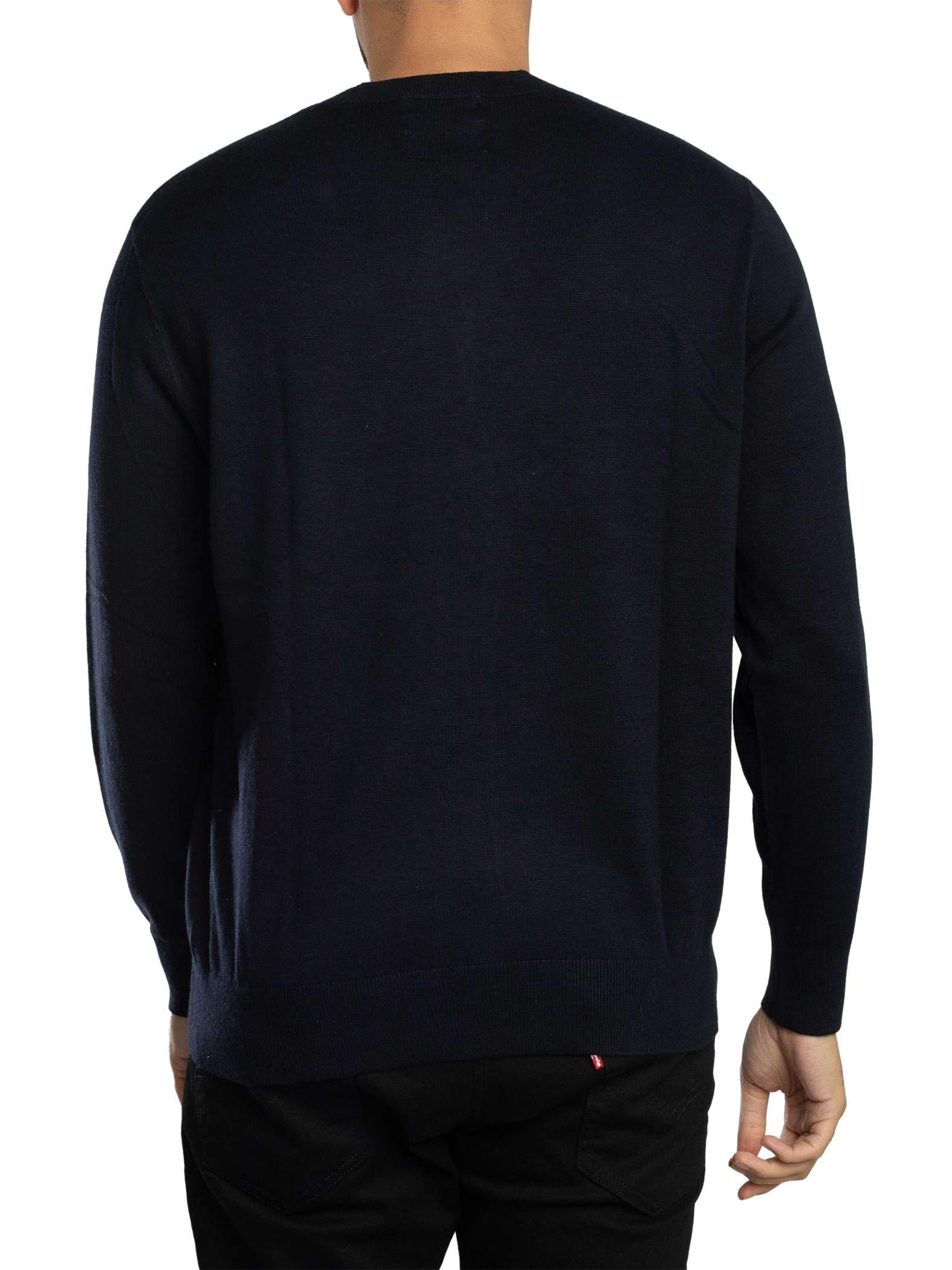 Armani Exchange Icon Project, Embroidered Logo Suéter pulóver Hombre