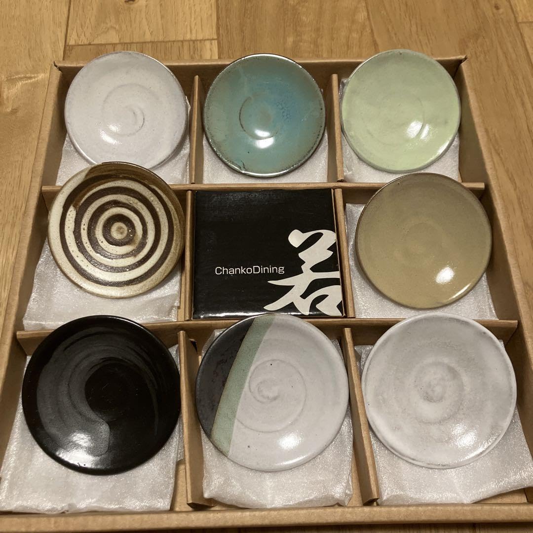 Amazon | Chanko Dining 若 味彩小皿8枚組 花田勝 | ノーブランド品