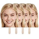 DP BOUTIQUE Custom Big Head Cutout on a Stick, 6 to 48 inch, Personalized Face for Party Decor, Photo Booth,Decoration Gifts, Coroplast 1 Piece