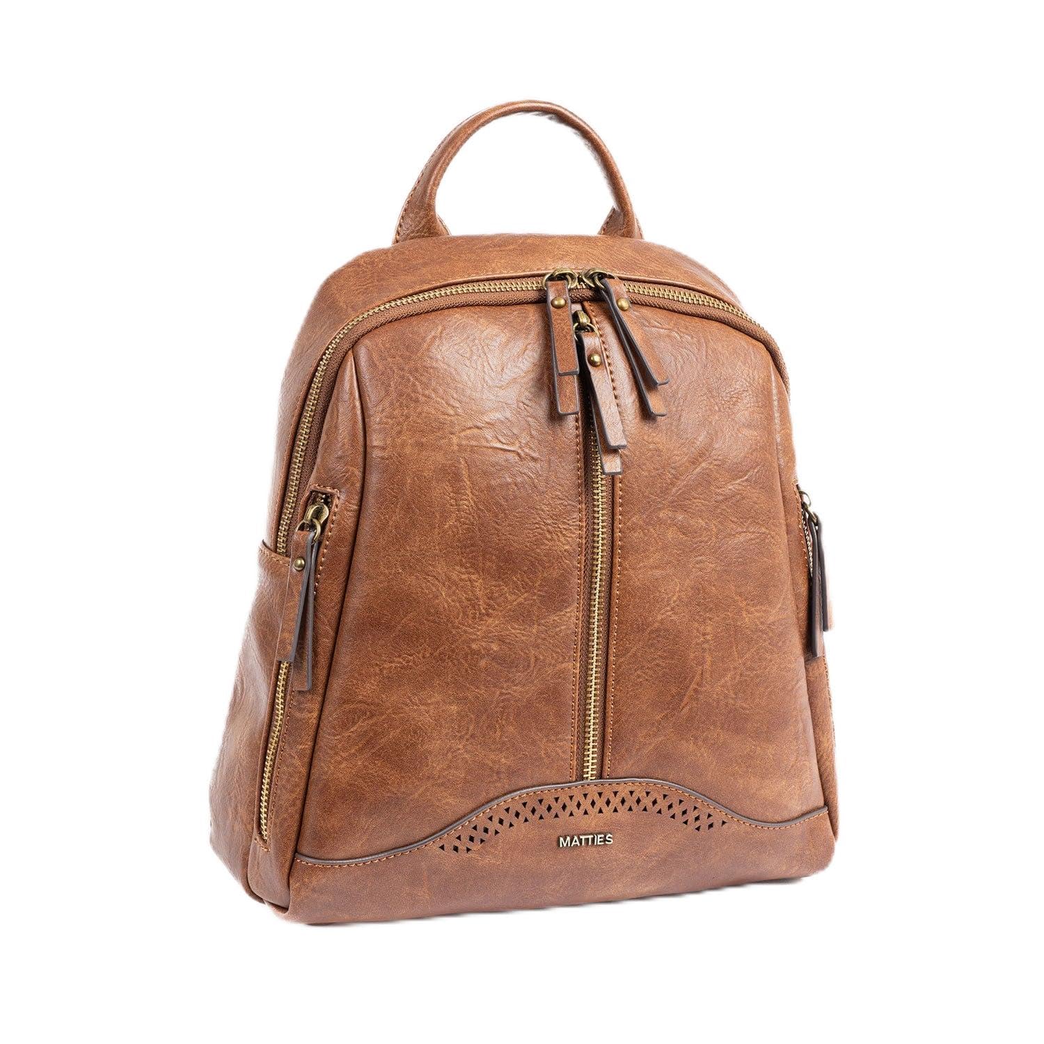 MATTIES Women's Savana BOLSOS, Marrón, 12cm x 26cm x 29cm