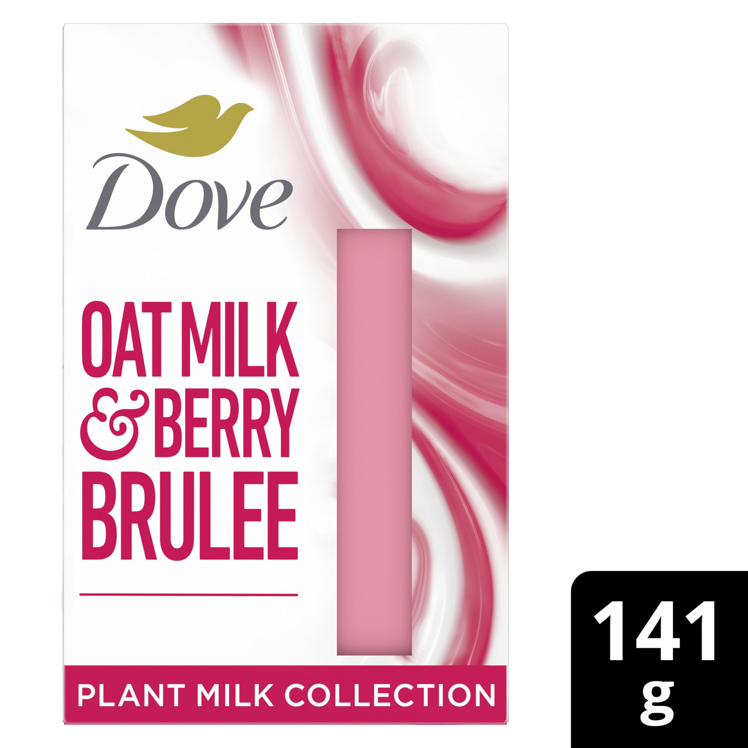 Dove Oat Milk & Berry Brulee Beauty Bar whole body bar enriched with plant milk