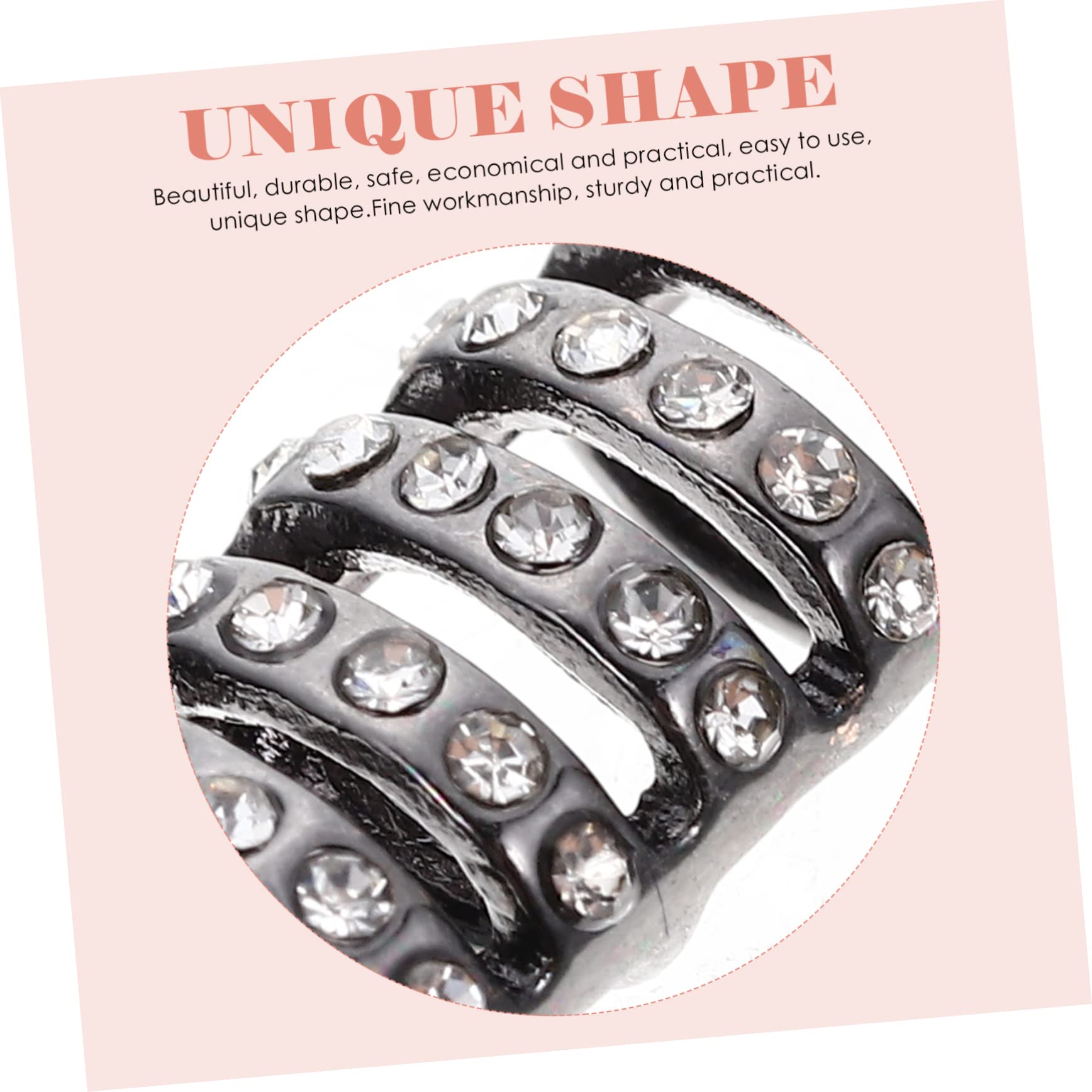 Housoutil Accessoires Strass 50 Pièces connecteur de sangle montre accessoire adaptateur de bracelet de montre décor connecteur de montre connecteur de bracelet délicat Regardez Accessoires