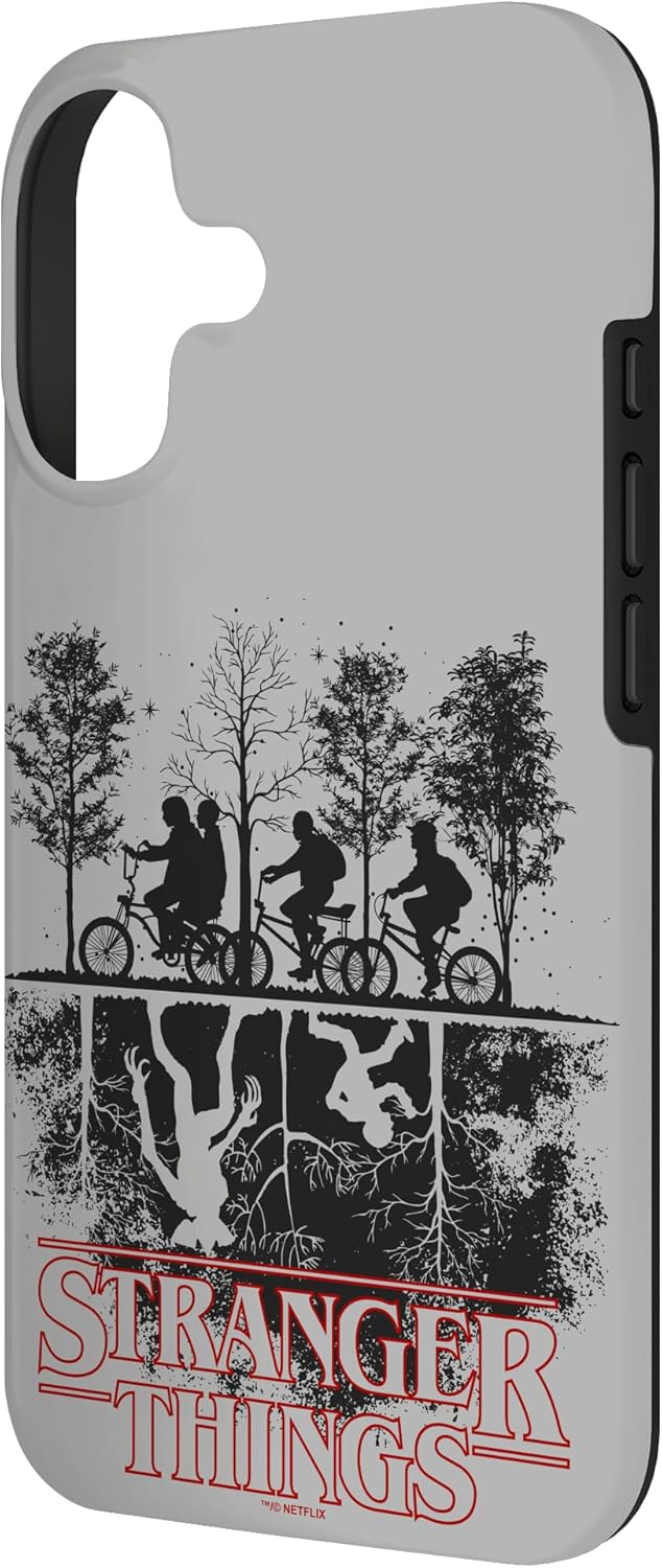 Stranger Things Upside Down Hawkins Ride Logo Case for iPhone 17