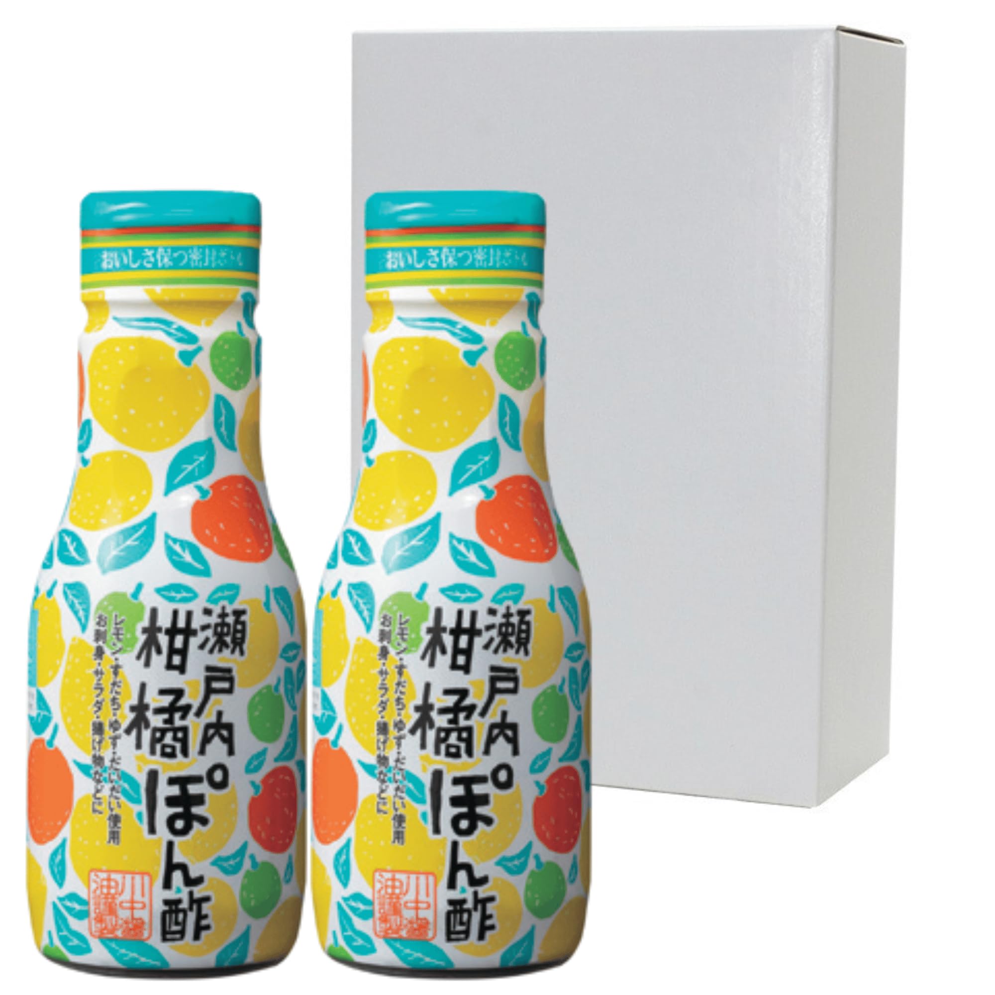 Amazon.co.jp: [川中醤油] 瀬戸内柑橘ぽん酢 200ml (200ml×2本) 瀬戸内