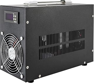 Small Aquarium Chiller Aquarium Cooling Machine Tank Water Chiller Shrimp Fish Cooler Refrigerator 60L Portable Electronic Cooler Fish Shrimp Aquaculture Refrigeration Device