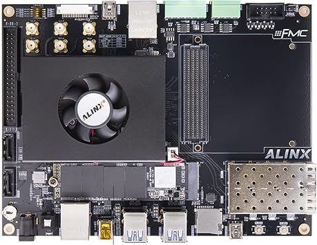AXU9EG Xilinx Zynq UltraScale+ MPSoC XCZU9EG FPGA Board FMC HPC AN9238 Package