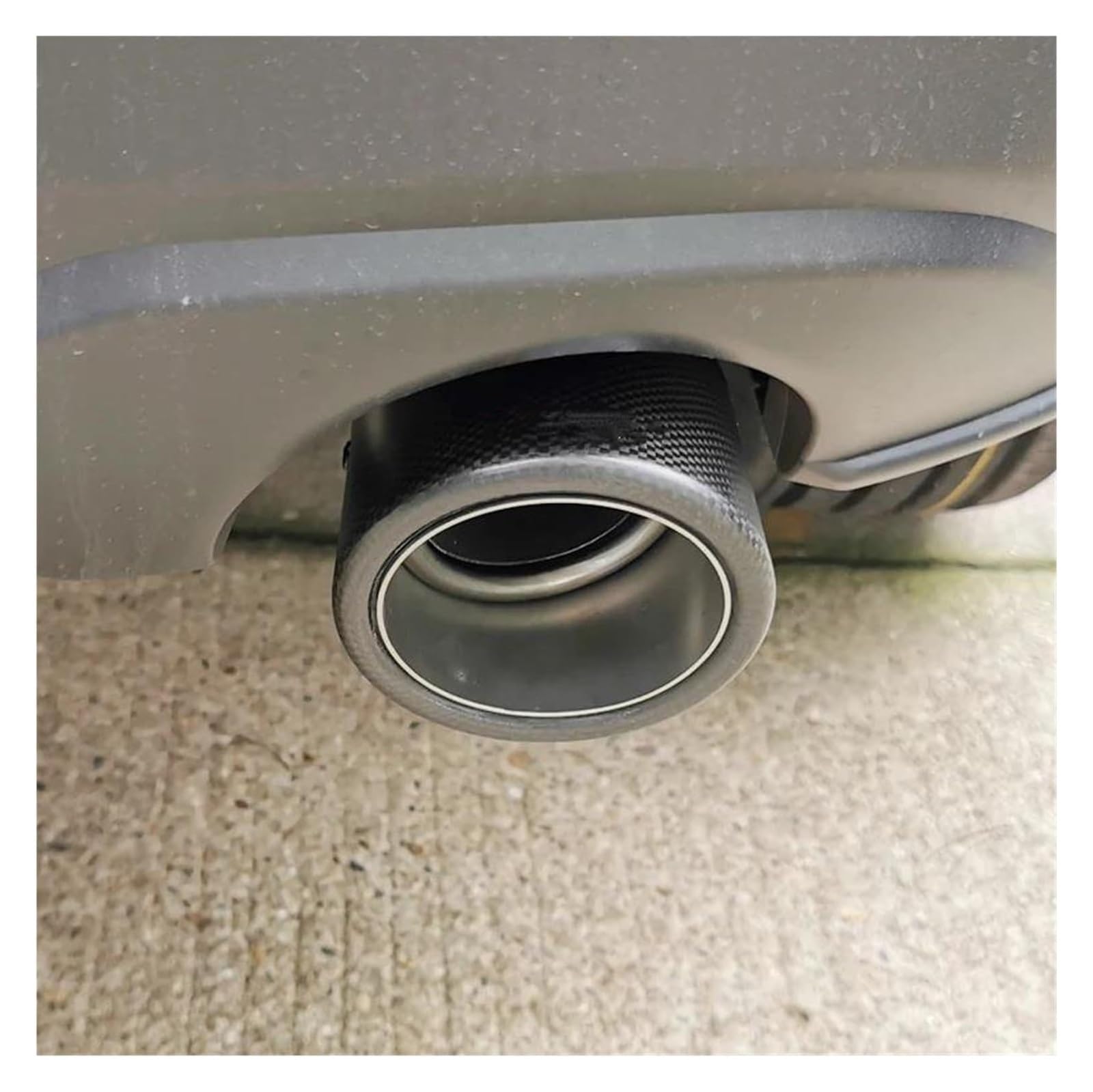 Auspuffblende Für Mazda 2 - Edelstahl Endrohr 64mm