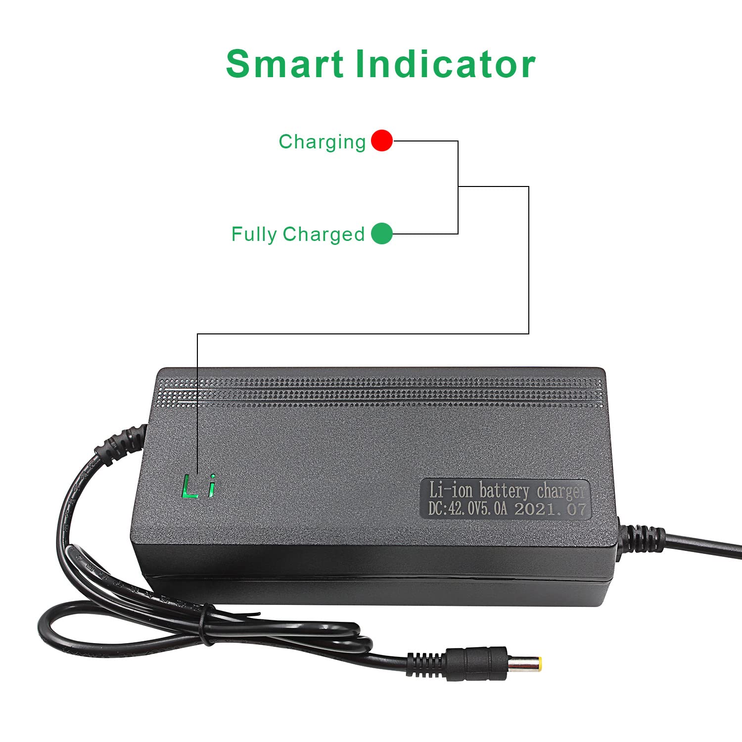 42V 5A Li-ion Ladegerät Mehrere Stecker PowerFast 3-Prong Inline Stecker Für 36V Pocket Mod Sport Mod für Elektroroller 10S