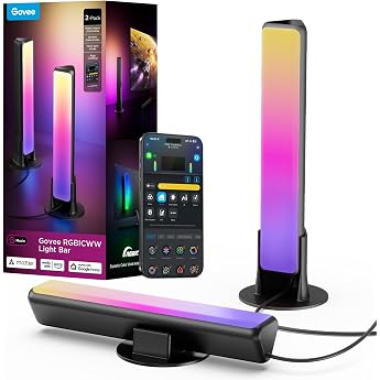 Govee RGBICWW LED Light Bars TV Backlight for Ambience Gaming [Energy Class G]