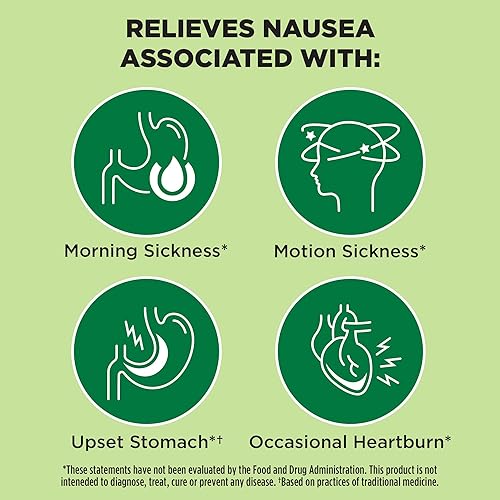 Miniatura 2 de Dramamine - Masticables de jengibre para aliviar náuseas, 20 masticables blandos y fórmula de larga duración, 18 unidades (paquete de 2)