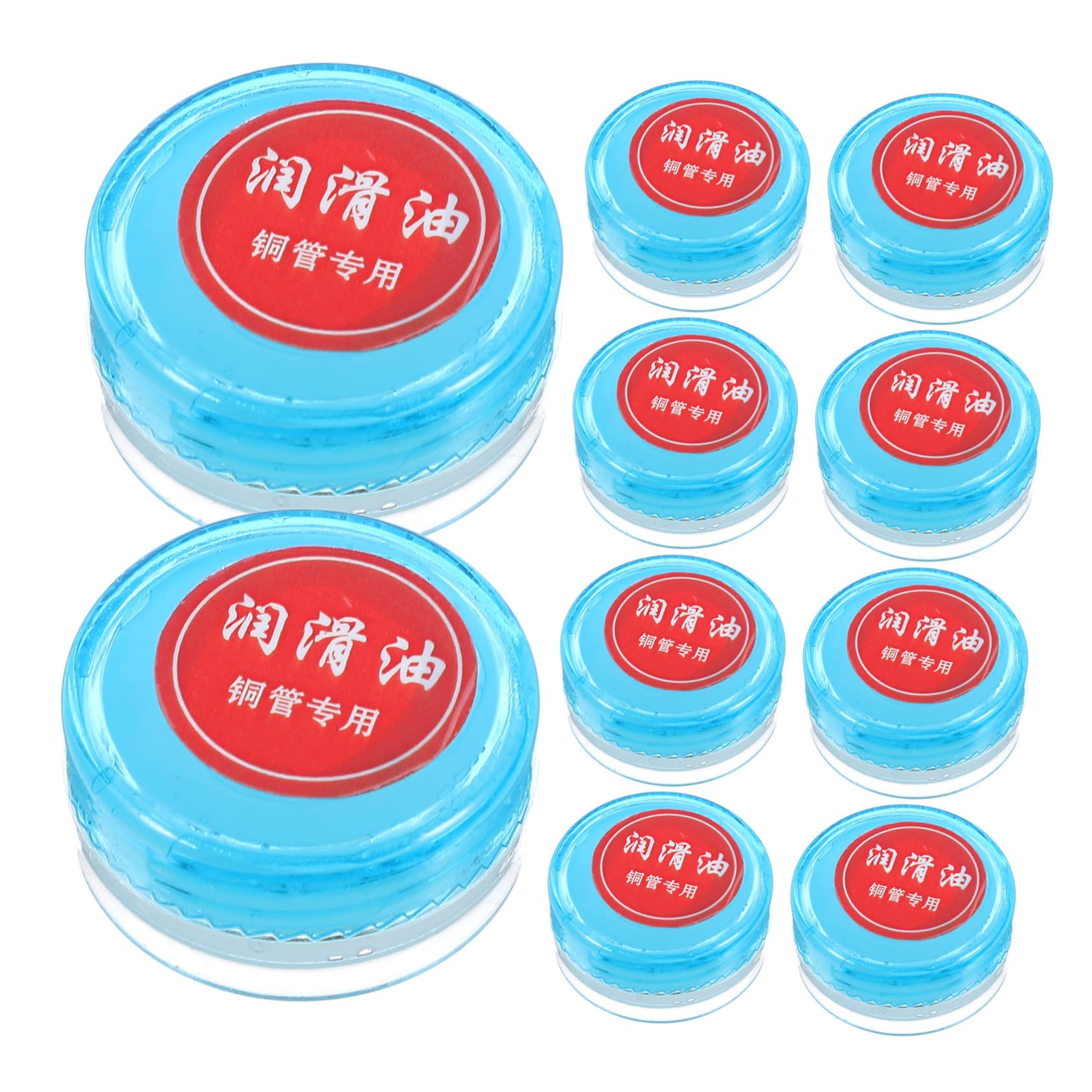 BESTonZON Flute Wind Instrument Lubricant 10pcs Paste Improve Intonation Easy Application Music Lovers Essential Random Color