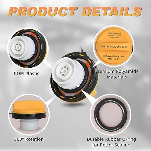 Miniatura 3 de Tapa de gasolina tapa de combustible OEM (GT359)