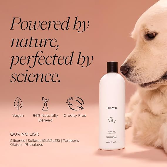 LolaVie Puppy Love Dog Shampoo - 16 oz