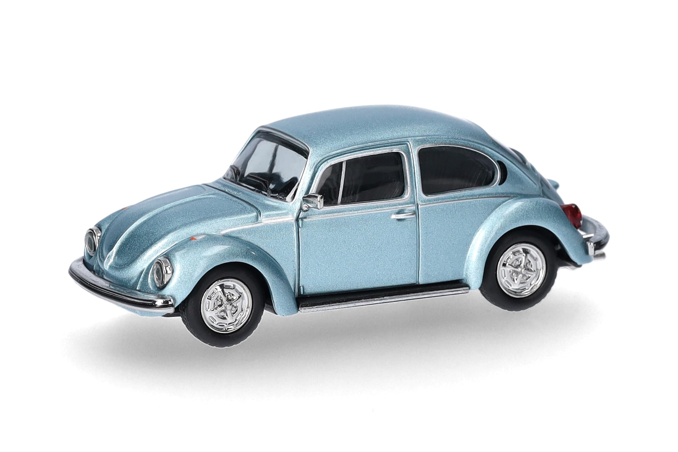 Herpa 430982-003 1:87 VW Käfer 1303 Car Model Marathonblau Metallic New
