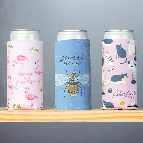 Miniatura 4 de Karma, Dog Gifts - Enfriador de latas delgado, talla única