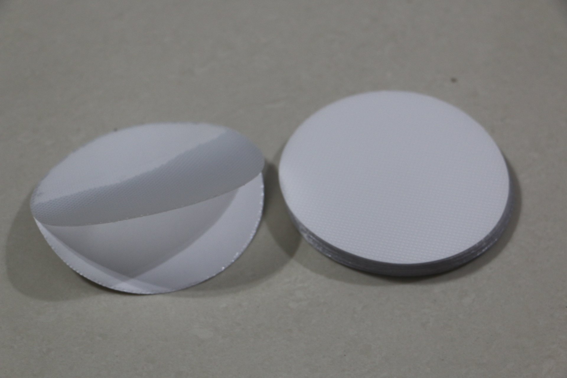 Anti-slip Discs - Large 4 Non Slip Stickers for Tubs and Showers (White) by Tushies & Toes