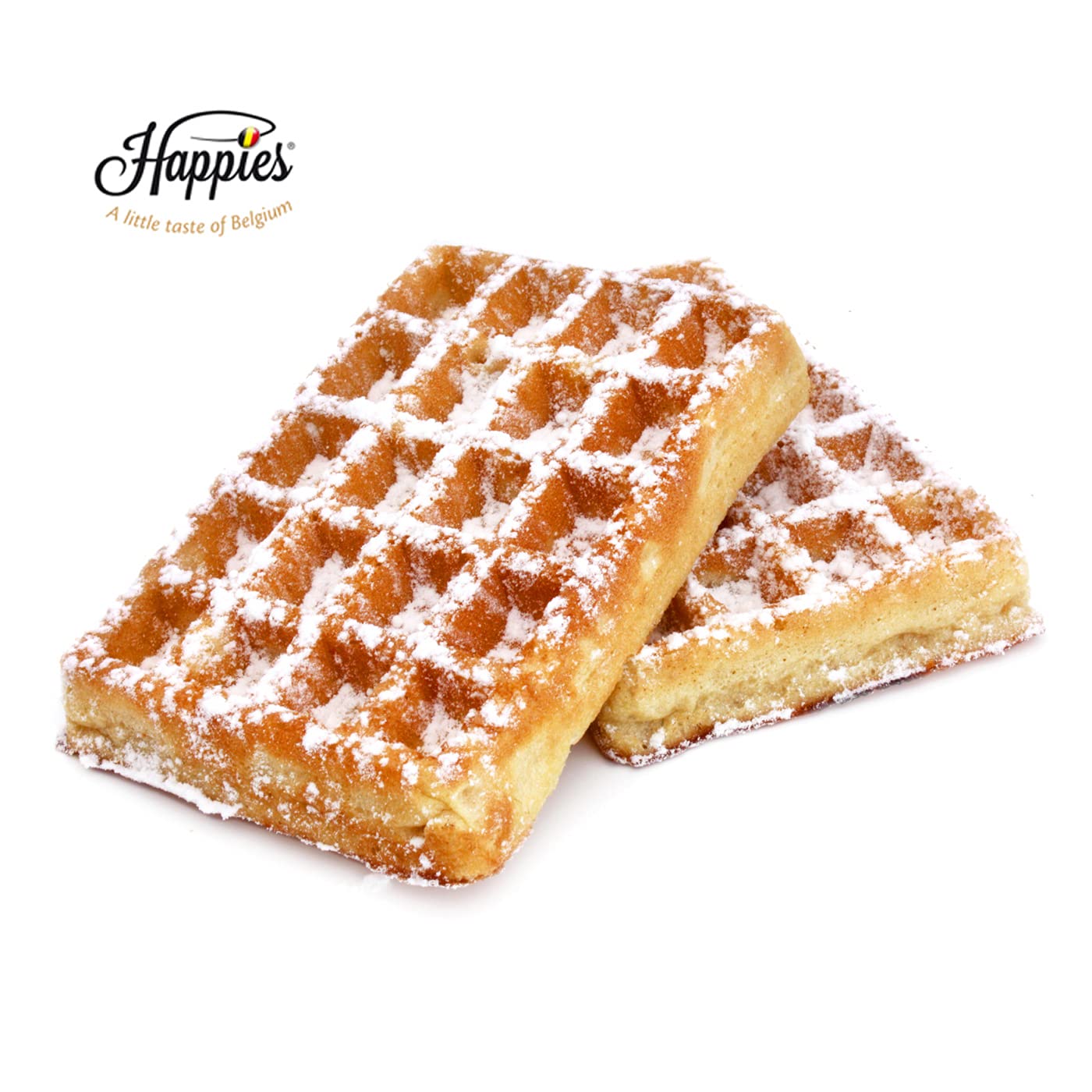 Happies mix et pâte alimentaire - Mélange pour préparation de gaufres de Bruxelles à partir de la reccette traditionnelle (2.5)