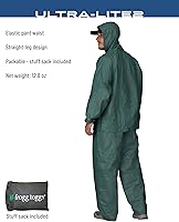 Vista 3 de FROGG TOGGS Traje de lluvia impermeable transpirable Ultra-Lite2 de 2 capas para hombre