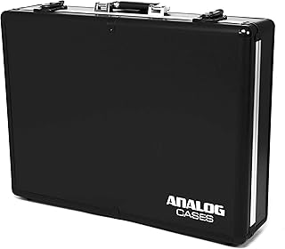 Analog Cases UNISON Case for Akai Force or similar step sequencers and samplers (transport case, aluminium corner protection, padded lid with handle), black