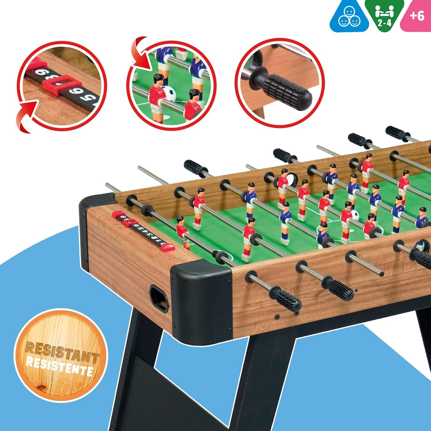 ColorBaby- CB Games-Jeu de Patchs-oies 25 x 25 cm Bois société 49348