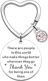 SDOFY Thank You Gift Leaving Gifts for Women Thank You Gifts for Women Employee Thank You Gifts for Colleagues Thank You Teacher Gifts Sorry Your Leaving Gifts for Her Keyring