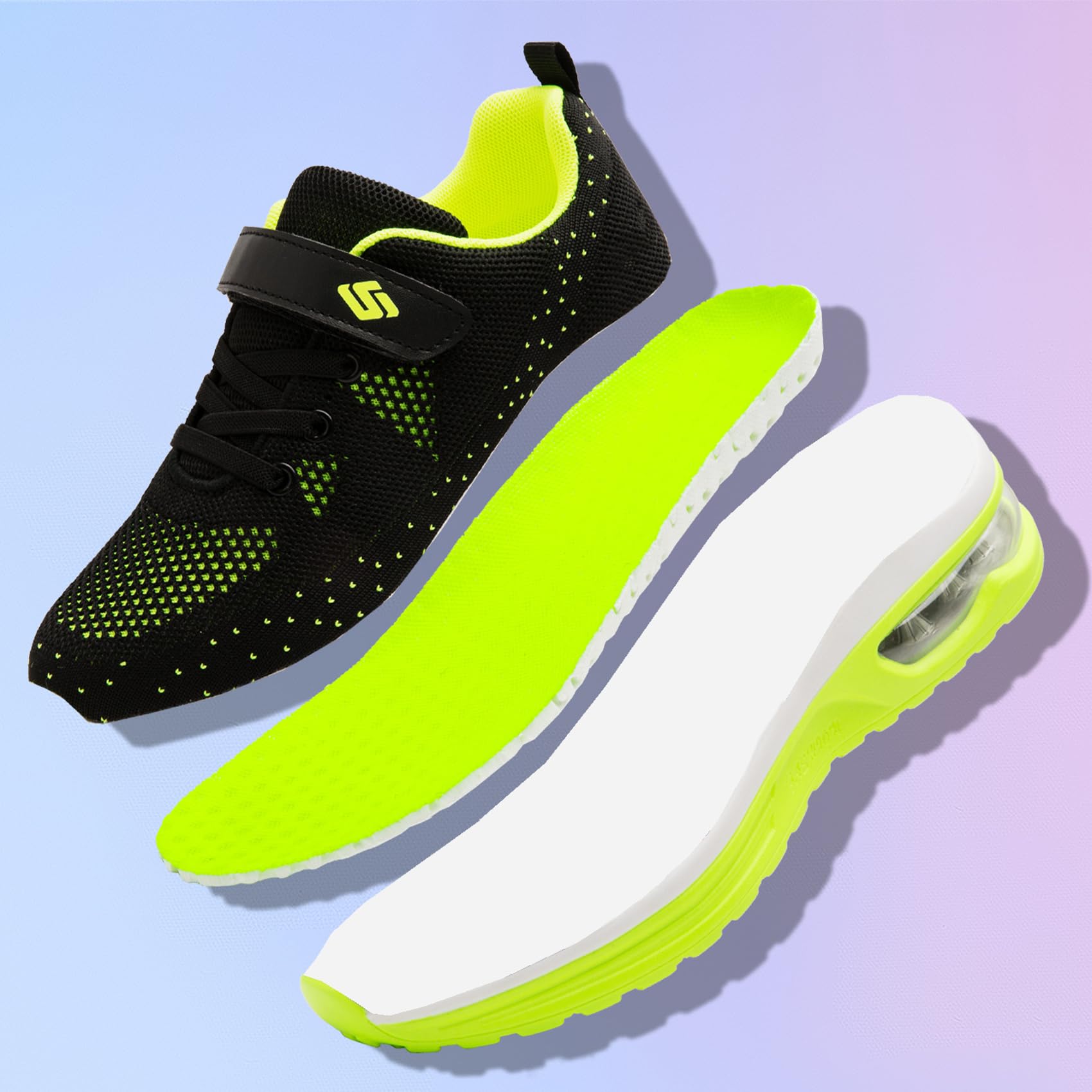 Zapatillas Casual para Niño Moda Zapatillas Deportivas Outdoor Atléticos Calzados de Running Zapatos de Tenis Transpirables Sneakers