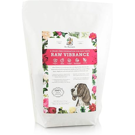 Dr. Harvey's Raw Vibrance Dry Dog Food: Dehydrated Goodness for Optimal Nourishment