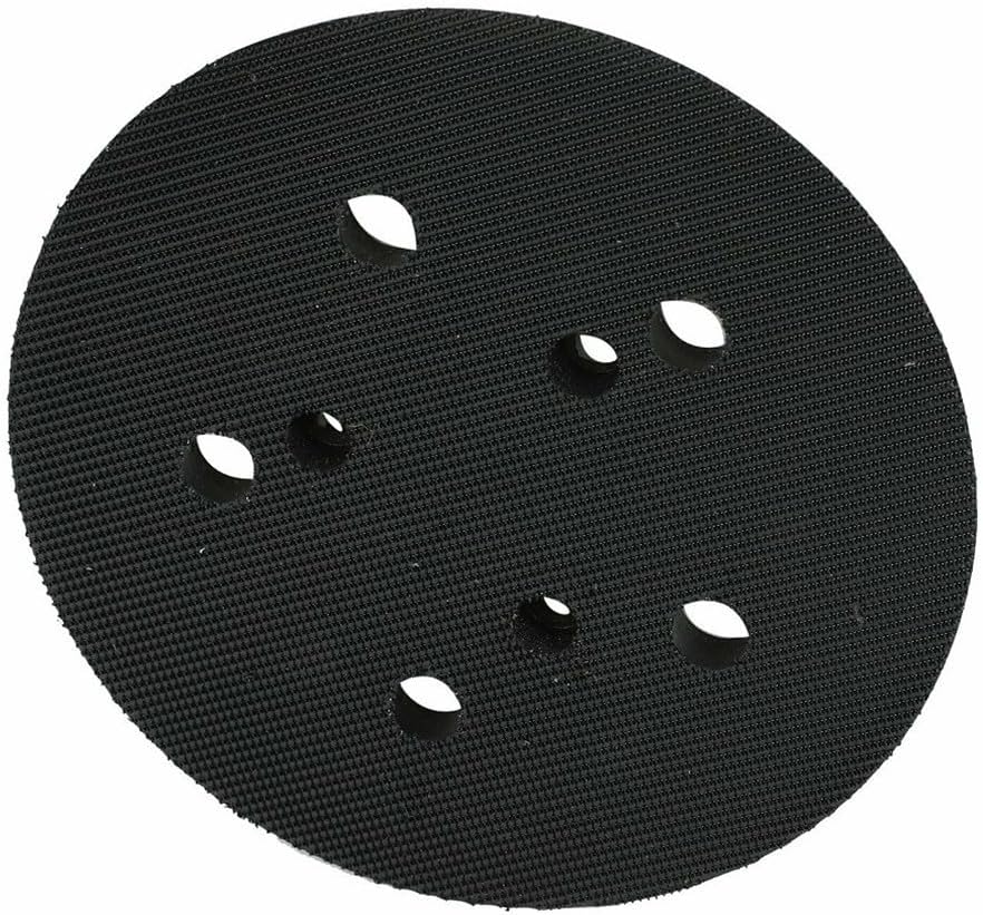 Inch Hook and LOOPs Sander Pad, Random Sander Accessory with Rubber Base Plate, Compatible with For Porter Cable 333 334, Replaces 13904 13909, 125mm Hole
