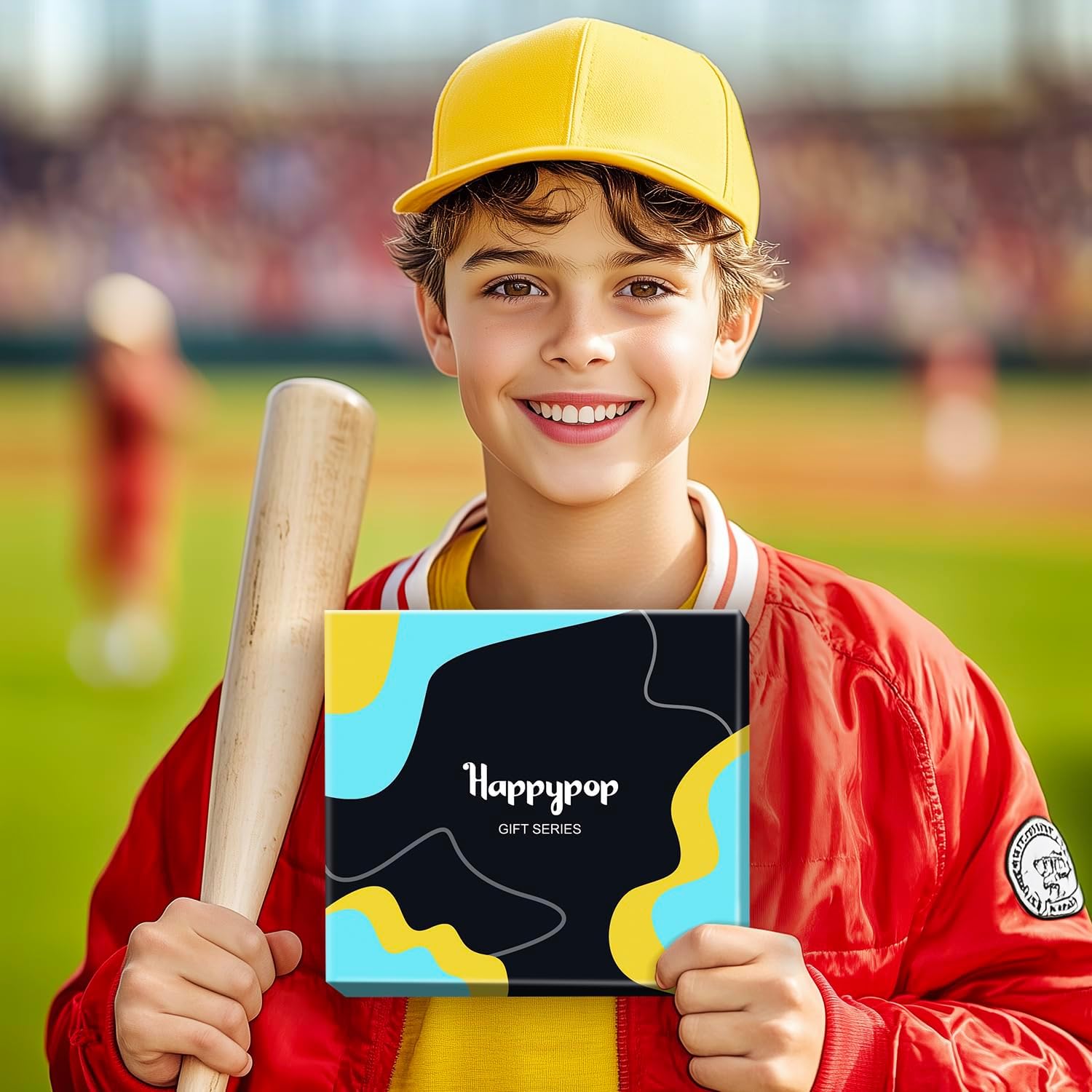 HAPPYPOP Gifts for Boys Girls - Basketball Baseball Hockey Football Softball Socks - Image 2