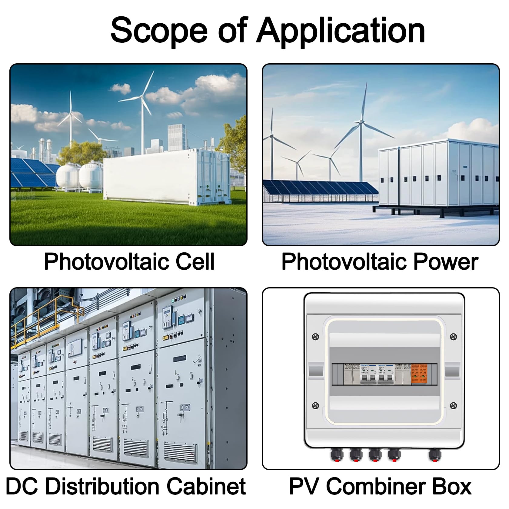 10 Fusibili Fotovoltaici DC1000V 12A - Per Impianti Solari, Tipo GPV, 10x38mm, 33kA