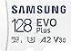 SAMSUNG EVO Plus w/SD Adaptor 128GB Micro SDXC Up-to 130MB/s Expanded Storage for Gaming Devices Android Tablets and Smart Phones Memory Card MB-MC128KA/AM 2021
