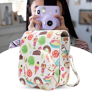 Bolsa para câmera, conveniente e prática bolsa de couro PU para câmera para Fujifilm Mini 11 para Fujifilm Mini 9