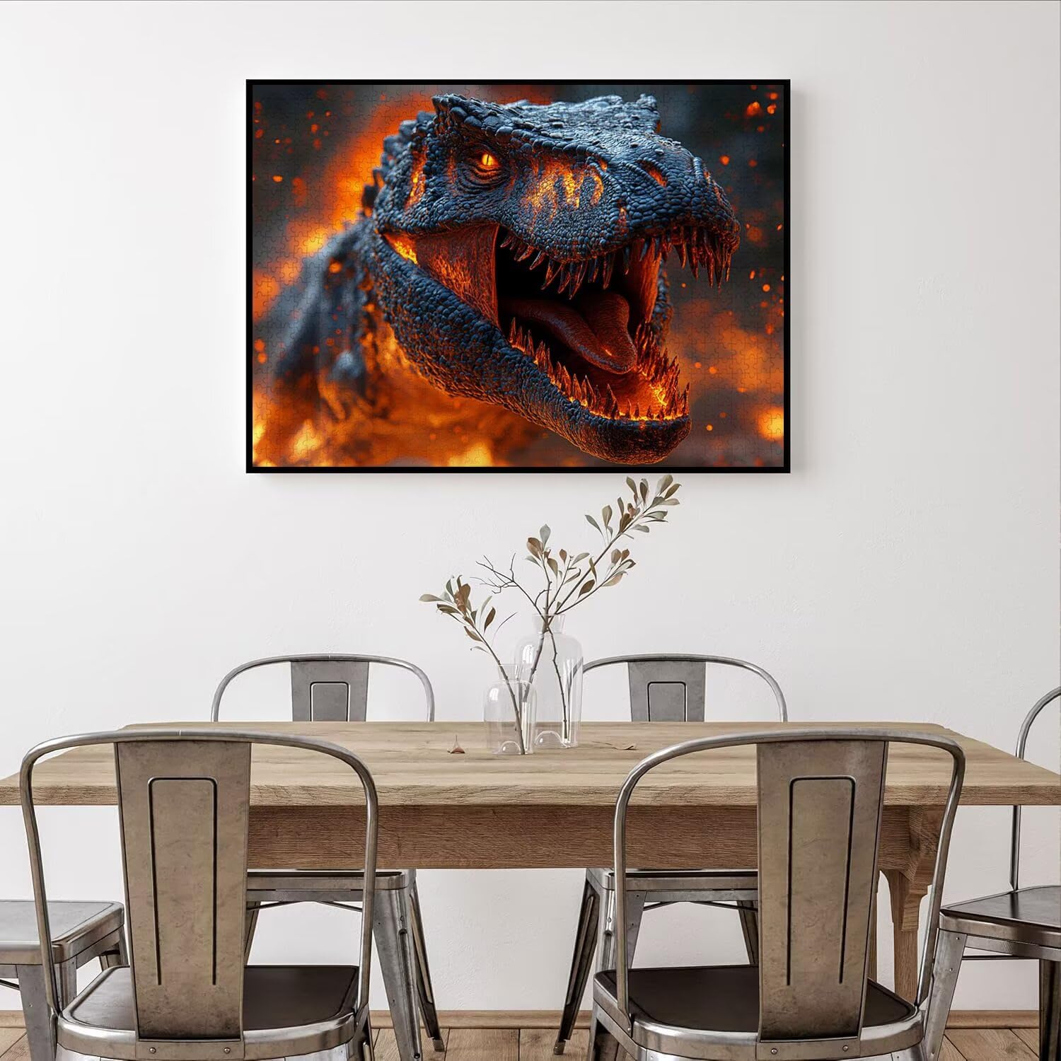 Puzzle 3000 Pezzi dinosauri Puzzle Adulti, Gioco Educativo, n-387 | Jigsaw Puzzles astratto, Impossibile Difficile Sfida, Classici Gioco Familiare, Giochi Divertenti, Idee Regalo