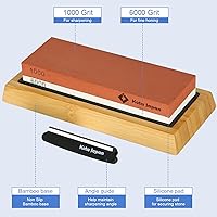 Vista 6 de Kota Japan piedra de afilar premium Piedra para afilar cuchillos naturales, KIT AGRADABLE, suave, SIN ESFUERZO Base antiadherente, SEGURIDAD