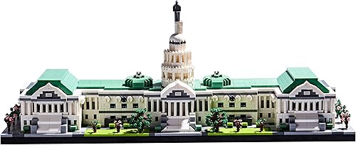 Miniatura 7 de Gift Architecture Capitol Building Model Set - 3630 piezas  Microbloques  Diseños detallados  Digno de exhibición  Gran regalo para adultos a partir