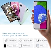RongZy Samsung Galaxy A52s 5G LCD Kijelző és Érintőképernyő Csere Készlet Kerettel - Fekete Színben, Szerszámokkal, A528B 2021 Modellhez 2