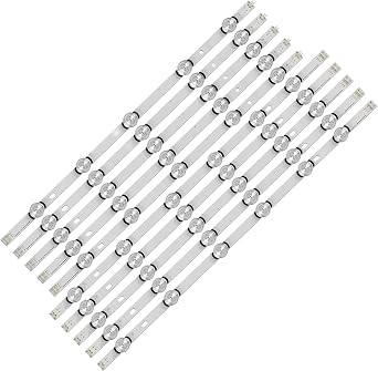 10 قطع من الإضاءة الخلفية LED لـ D-RECT 3.0 55INCH REV0.1 55LB5830 55LB653V 55LB656V 55LB631V 55LF5809 55LF650Y 55LB570U 55LB585Vاستبدال 55LB